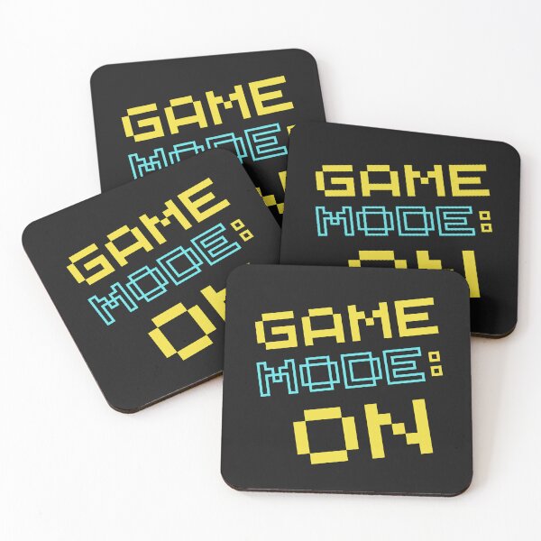 Item preview, GAME MODE ON.... pixel print designed and sold by HelloTARA.
