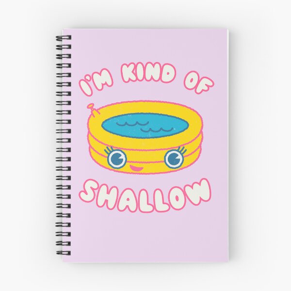 Item preview, I'm Kind of Shallow, Summer Kawaii Face Pun - Funny pool summer aesthetic designed and sold by WeirdPunderful.