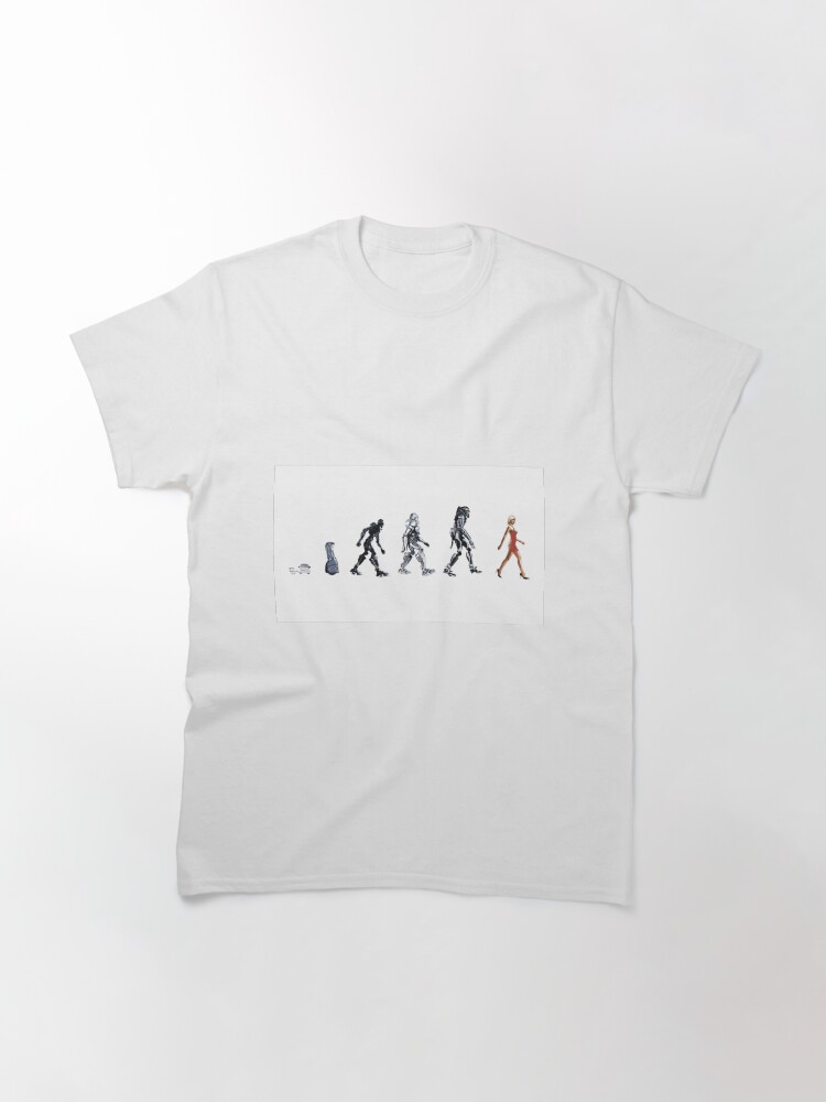 Thumbnail 2 of 7, Classic T-Shirt, Battlestar Galactica Evolution designed and sold by Bien Design.