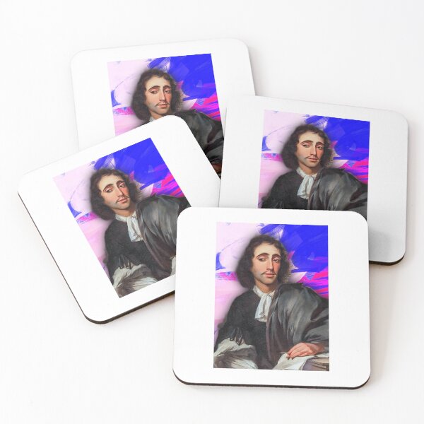 Item preview, Baruch Spinoza Artwork | Baruch Spinoza Portrait | Baruch Spinoza Wall Art  designed and sold by Suyogsonar25.