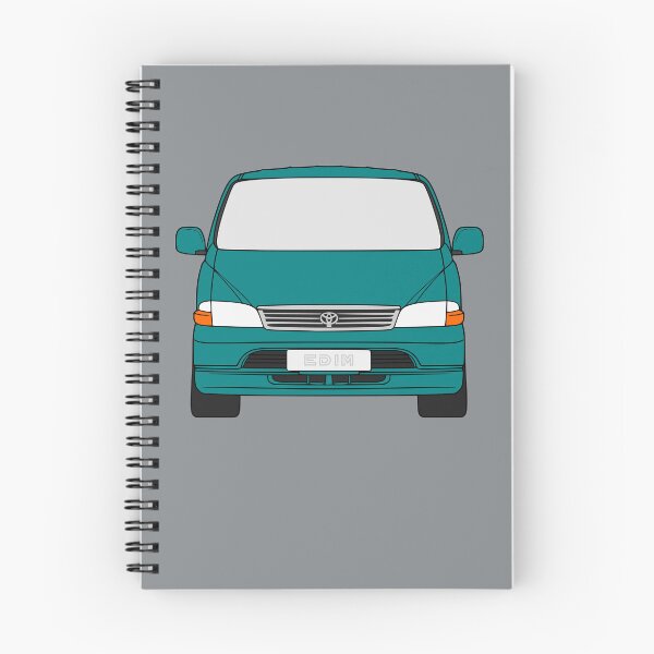 Item preview, Toyota Hiace XH10 XH 20 torquoise color designed and sold by EdimDesign.