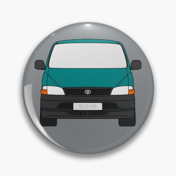 Item preview, Toyota Hiace XH10 XH 20 torquoise color designed and sold by EdimDesign.
