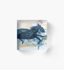 Horsey 7 Acrylic Block