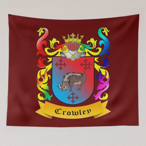 Aperçu de l'œuvre ÉCUSSON DE LA FAMILLE CROWLEY créée et vendue par CathalDevlin.