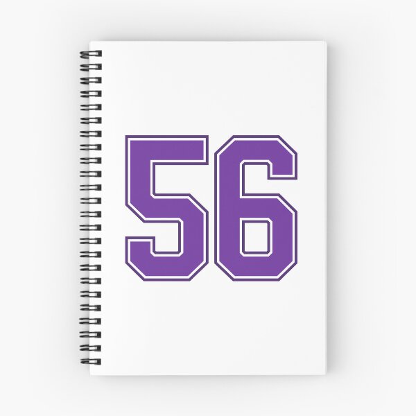 Item preview, Purple Number 56 lucky sports jersey fifty six designed and sold by HeavyStyle.