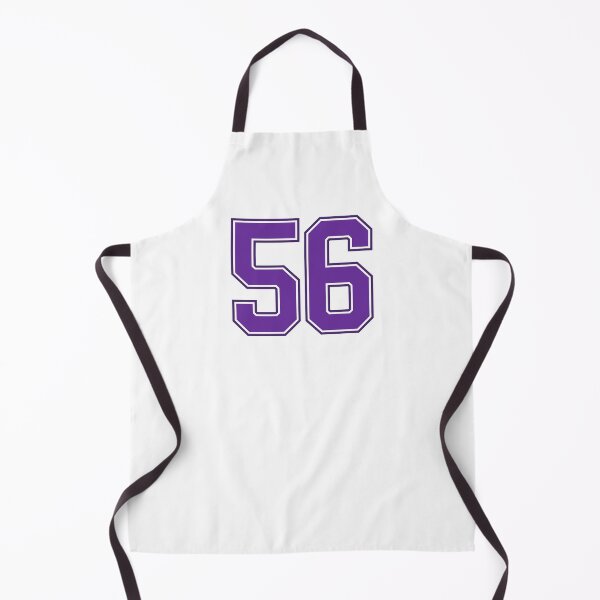 Item preview, Purple Number 56 lucky sports jersey fifty six designed and sold by HeavyStyle.