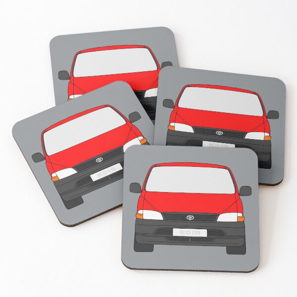Item preview, Toyota Hiace XH10 XH 20 red color designed and sold by EdimDesign.