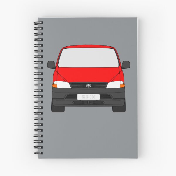 Item preview, Toyota Hiace XH10 XH 20 red color designed and sold by EdimDesign.