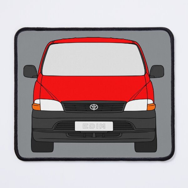 Item preview, Toyota Hiace XH10 XH 20 red color designed and sold by EdimDesign.