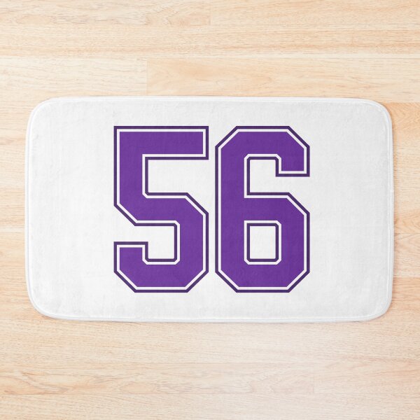 Item preview, Purple Number 56 lucky sports jersey fifty six designed and sold by HeavyStyle.