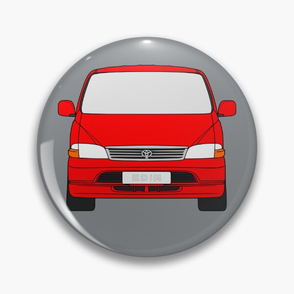 Item preview, Toyota Hiace XH10 XH 20 red color designed and sold by EdimDesign.