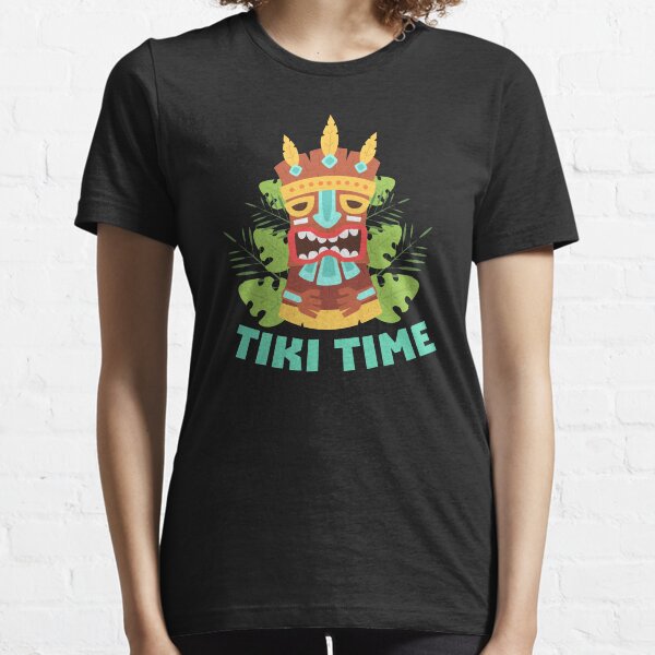 Item preview, Tiki Time Polynesian Hawaiian Island Tiki Tot designed and sold by cosfrog.