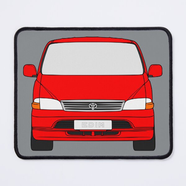 Item preview, Toyota Hiace XH10 XH 20 red color designed and sold by EdimDesign.