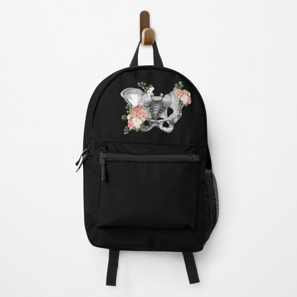 Item preview, Rose and anatomy female pelvis, floral, feminism, anatomy, anatomical art, female bones of the pelvis designed and sold by Collagedream.