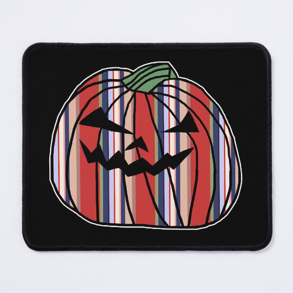 Item preview, Red Stripes Halloween Horror Pumpkin designed and sold by ellenhenry.