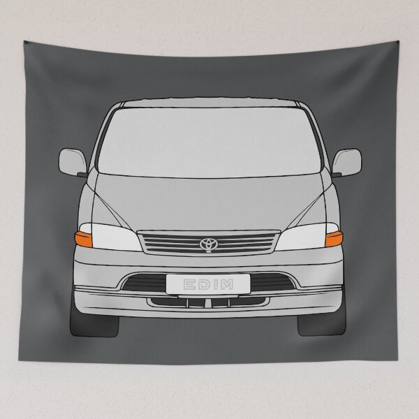 Item preview, Toyota Hiace XH10 XH 20 silver color designed and sold by EdimDesign.