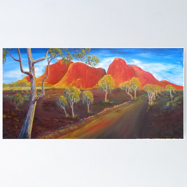 Item preview, Sunset at the Olgas designed and sold by FayeDoherty.