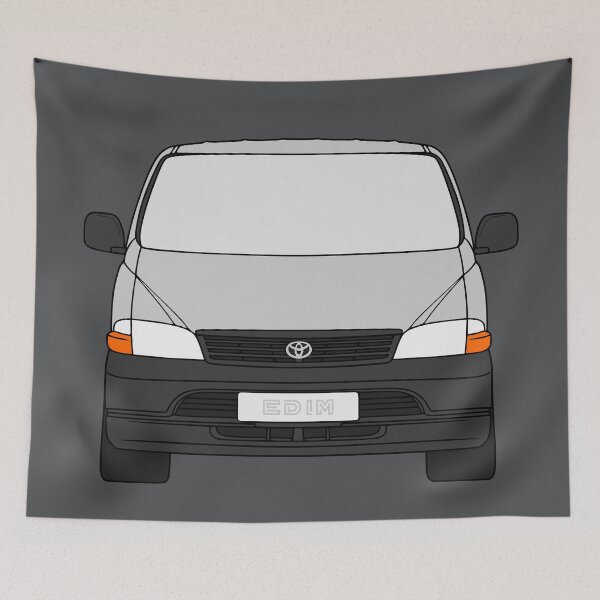 Item preview, Toyota Hiace XH10 XH 20 silver color designed and sold by EdimDesign.