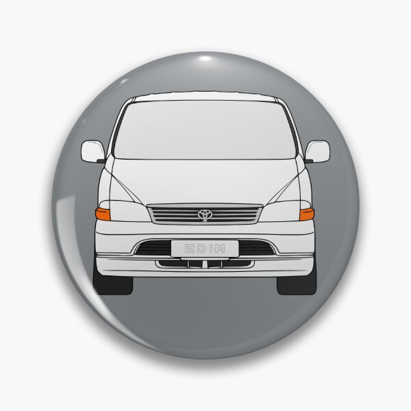 Item preview, Toyota Hiace XH10 XH 20 white color designed and sold by EdimDesign.