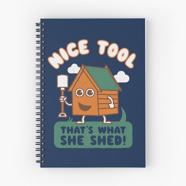 Item preview, Nice Tool - That's What She Shed - Kawaii Face Pun - Funny dad Joke   designed and sold by WeirdPunderful.