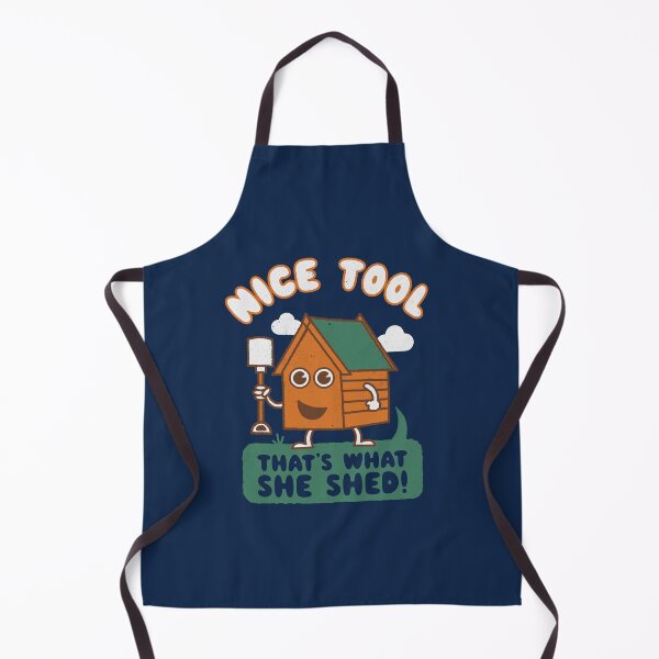 Item preview, Nice Tool - That's What She Shed - Kawaii Face Pun - Funny dad Joke designed and sold by WeirdPunderful.