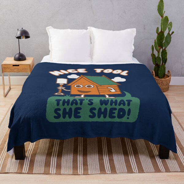 Item preview, Nice Tool - That's What She Shed - Kawaii Face Pun - Funny dad Joke designed and sold by WeirdPunderful.