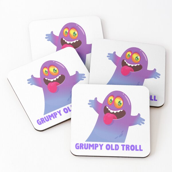 Item preview, Grumpy old troll     designed and sold by GraphicsByFlowz.