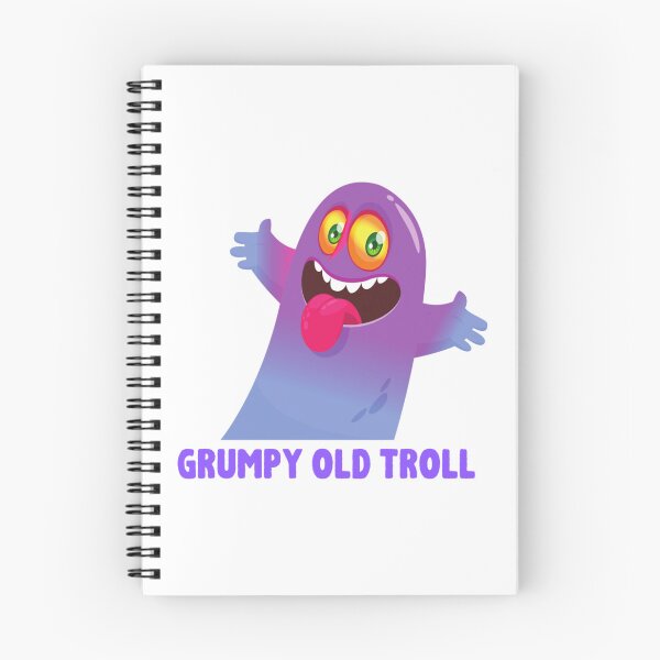 Item preview, Grumpy old troll     designed and sold by GraphicsByFlowz.