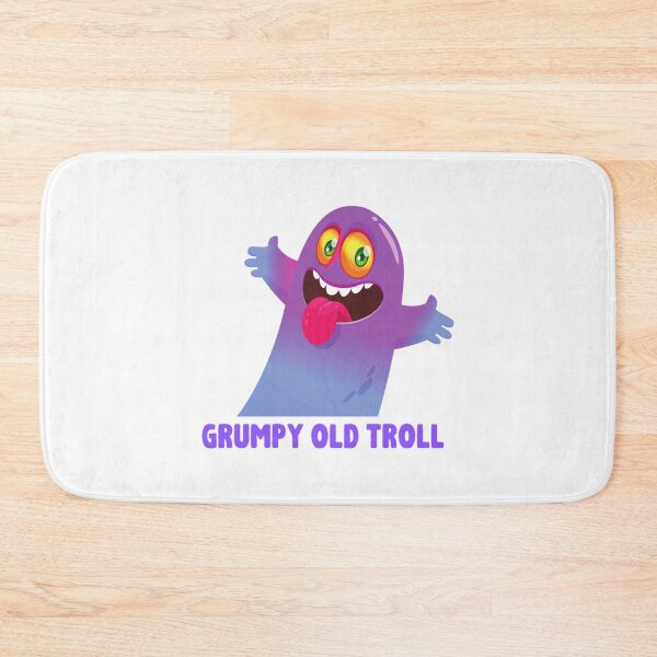 Item preview, Grumpy old troll     designed and sold by GraphicsByFlowz.