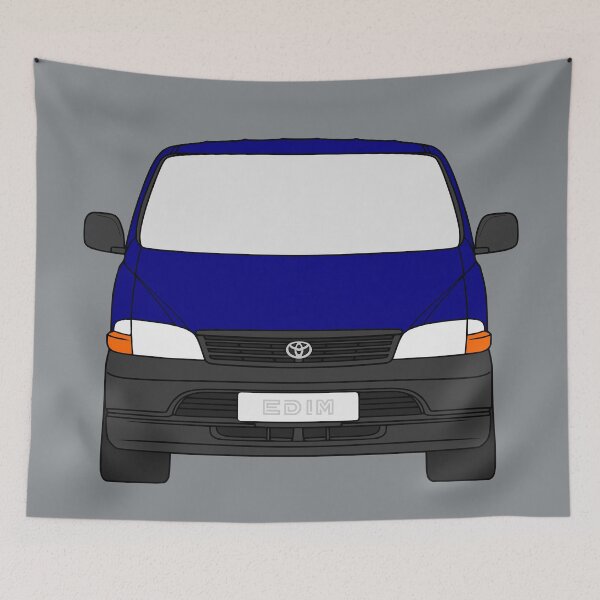 Item preview, Toyota Hiace XH10 XH 20 blue color designed and sold by EdimDesign.