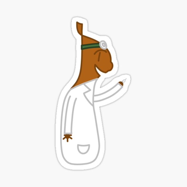 The Measlumbellingococcal Doctor Sticker