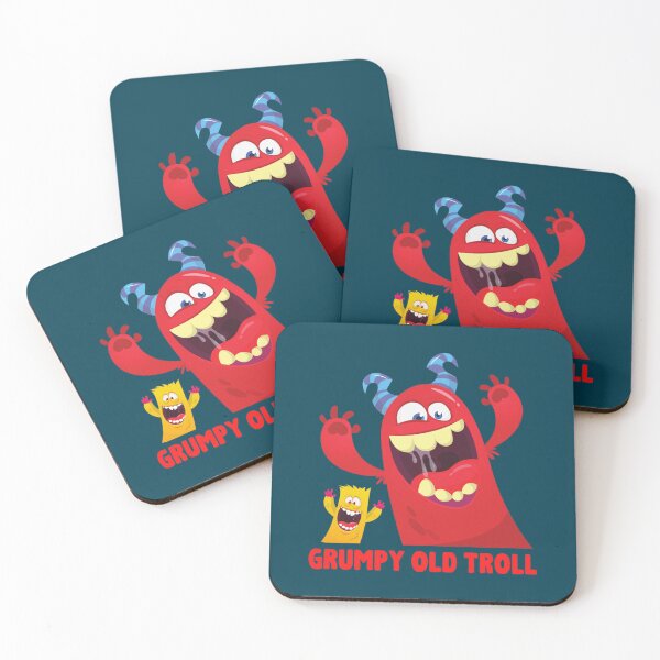 Item preview, Grumpy old troll    designed and sold by GraphicsByFlowz.
