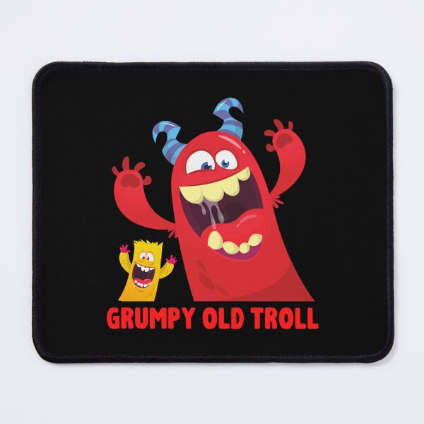 Item preview, Grumpy old troll    designed and sold by GraphicsByFlowz.