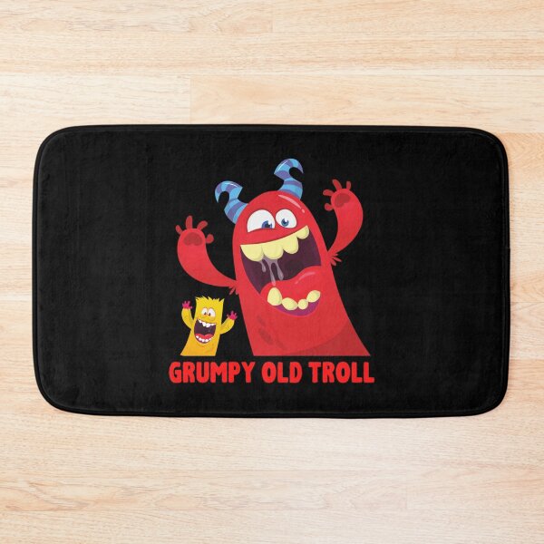 Item preview, Grumpy old troll    designed and sold by GraphicsByFlowz.