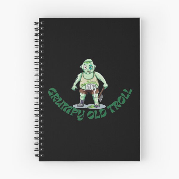 Item preview, Grumpy old troll designed and sold by GraphicsByFlowz.