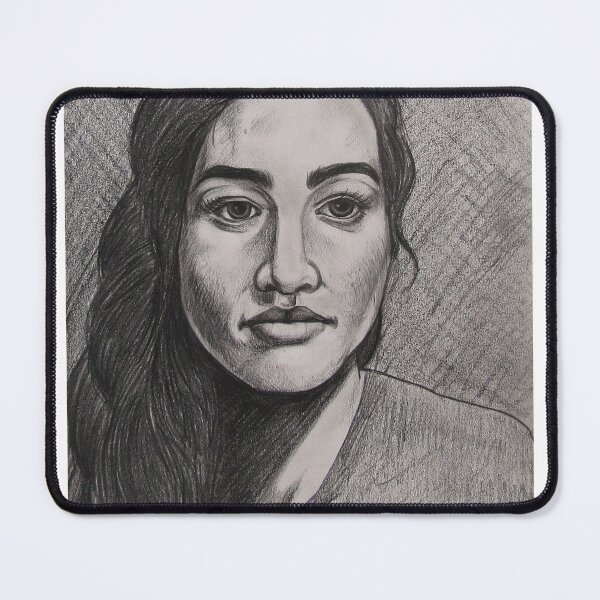 Item preview, Portrait of an unknown woman. Pencil on 29.7x42cm paper. designed and sold by crowleyronan123.