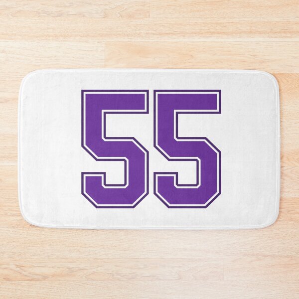 Item preview, Purple Number 55 lucky sports jersey fifty five designed and sold by HeavyStyle.