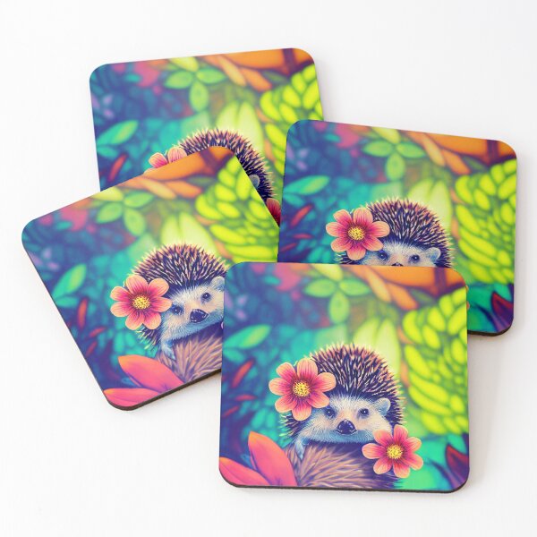 Item preview, COLORFUL HEDGEHOG ANIMAL designed and sold by GloriaSanchez.