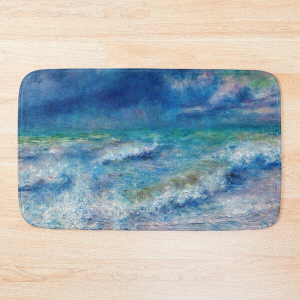 Item preview,  Seascape Vintage Ocean Waves Renoir designed and sold by EcoArtLab.