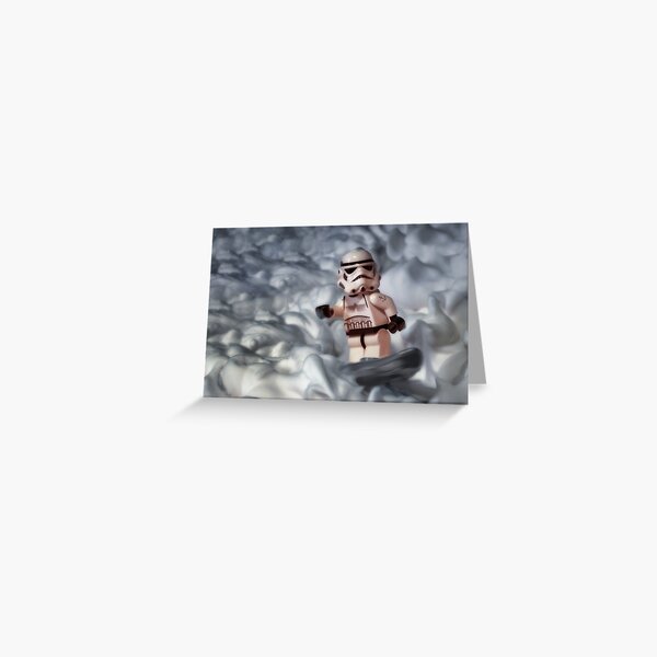 Surfin On A Sea Of Foam Greeting Card