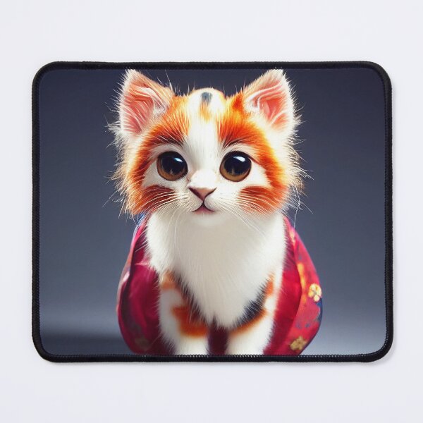 Item preview, Redreaming Cute Whimsical Animals for Children Series Kitten designed and sold by REDREAMER.