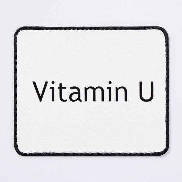 Item preview, Vitamin U... BLACK FONT designed and sold by nature. electrified..