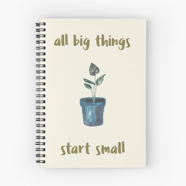 Item preview, All Big Things Start Small. Plant Grower Wisdom designed and sold by Rebel-Design.