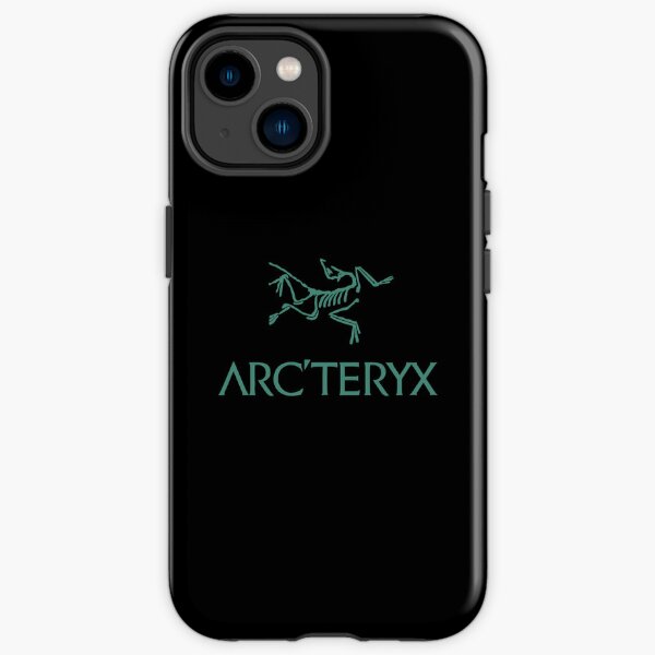 logo de trucs d'extérieur vert arc'teryx Coque antichoc iPhone