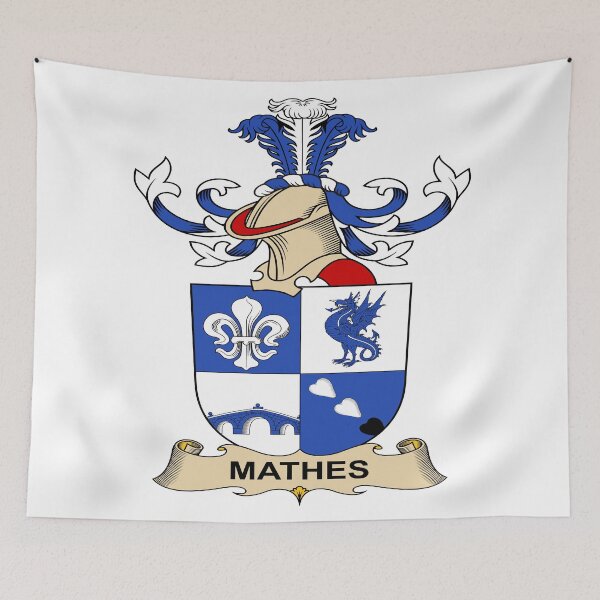 Item preview, Mathes designed and sold by HaroldHeraldry.