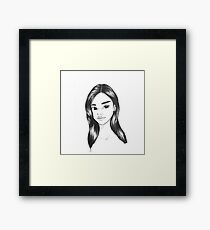 Girl Framed Print