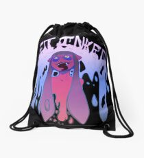 Get inked!(vaporwave version) Drawstring Bag