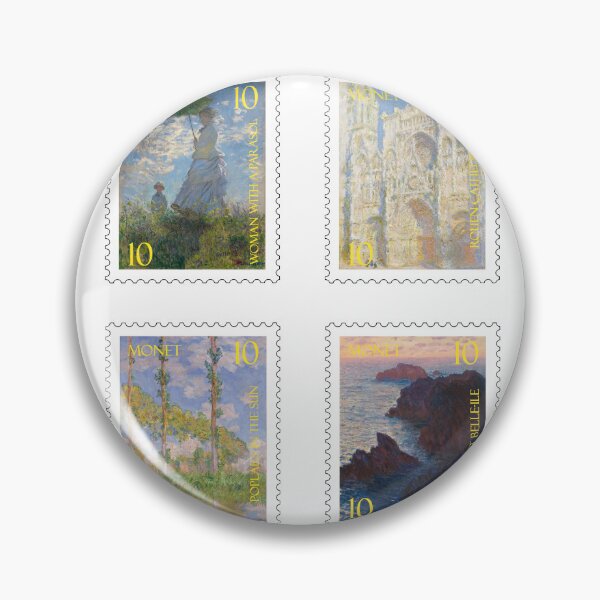 Artikelvorschau, Kunstmarken - Sammlung Monet vol. 2 entworfen und verkauft von Trndii.