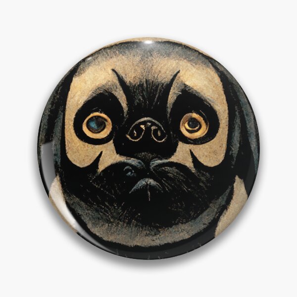 Item preview,  Cute Vintage  Pug Puppy designed and sold by madtoyman.