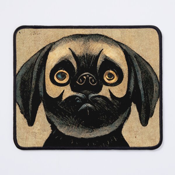 Item preview,  Cute Vintage  Pug Puppy designed and sold by madtoyman.